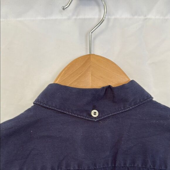 Lacoste Men's Navy Blue Button-Down Shirt - Picture 4 of 5